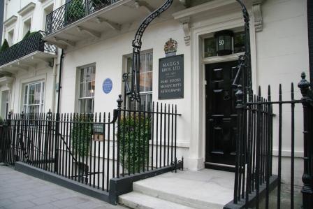 50 Berkeley Square. Most haunted house in London.