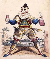 The father of modern clowns Joseph Grimaldi.